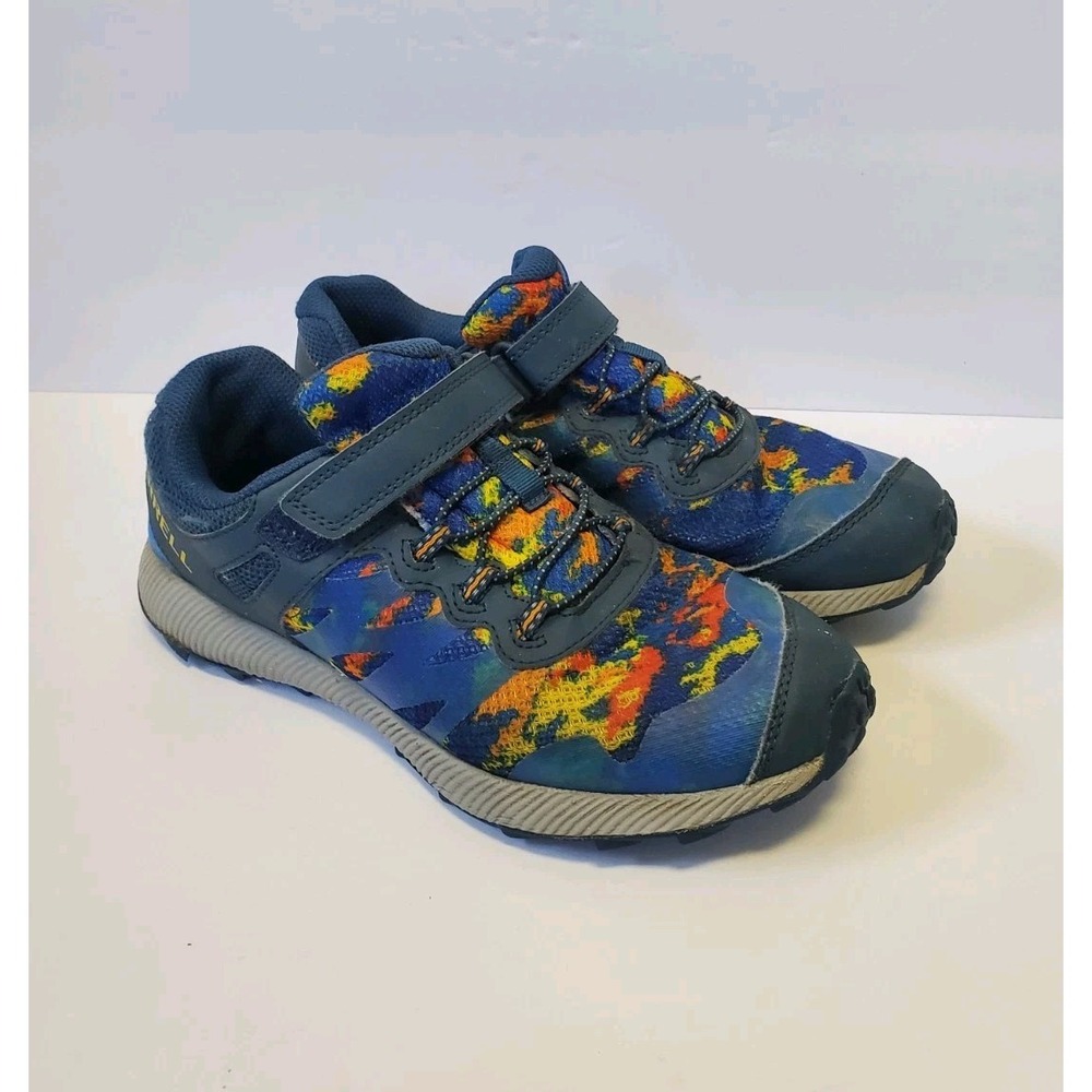 Merrell Size 4.5M Nova 2 Kids Trail-Running Shoes Hiking Heat Map Trail Running